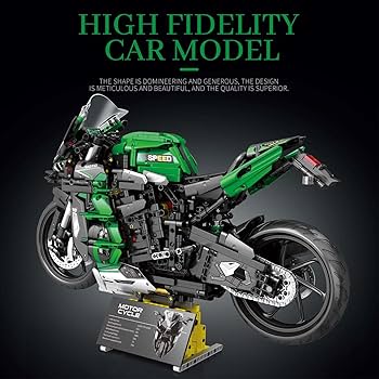 Reobrix 570 Kawasaki Ninja H2 SX SE 1:5 Motorcycle Model